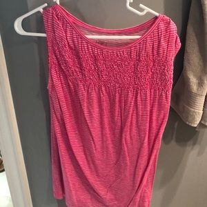 Ann Taylor cap sleeve shirt